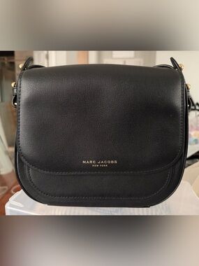Marc Jacobs Mini Rider crossbody bag leather bag with gold hardware